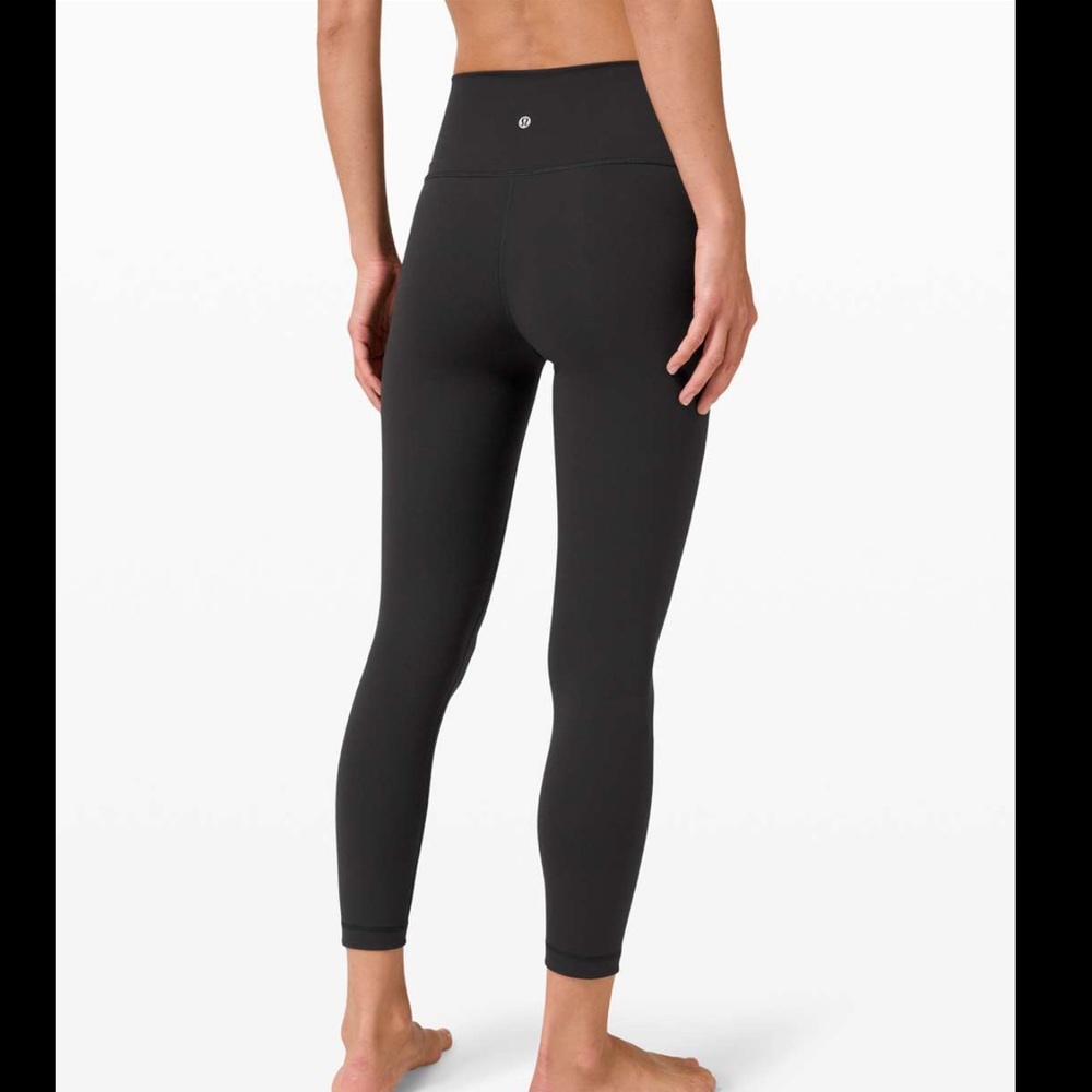 Lululemon Wunder Under Leggings 25” Black Luxtreme